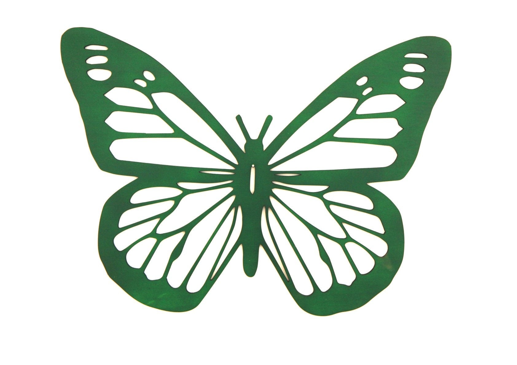 Schmetterling Buchenholz - Wanddekoration