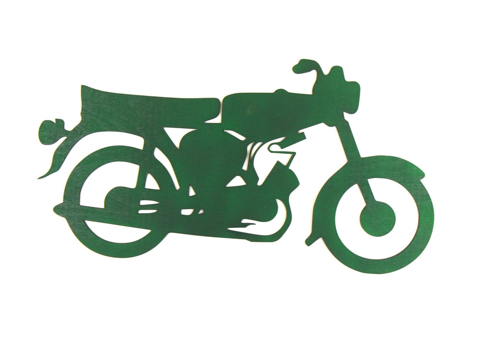 Buchenholz-Moped /Osten/ Wanddekoration Ohne LED