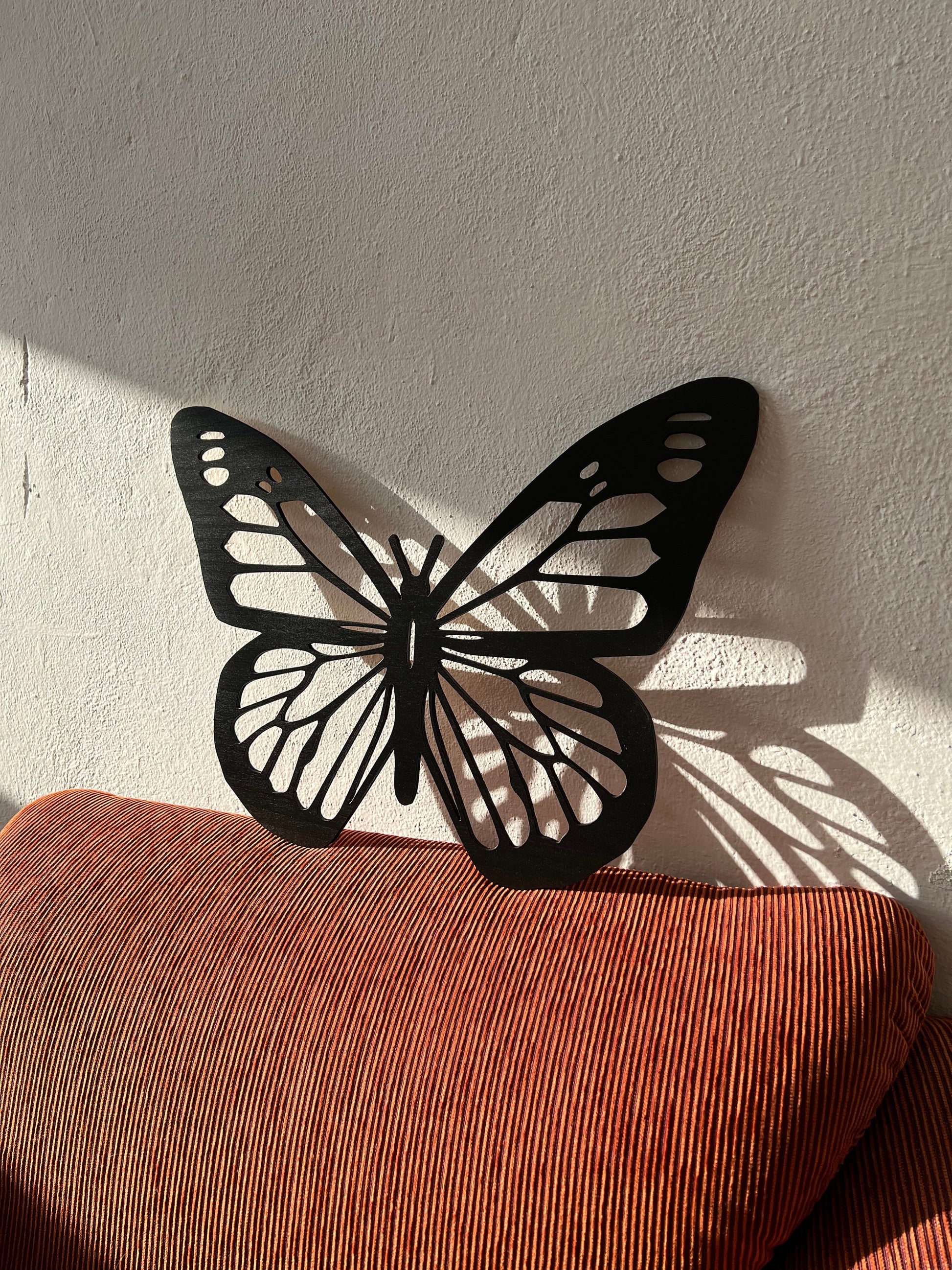 Schmetterling Buchenholz - Wanddekoration