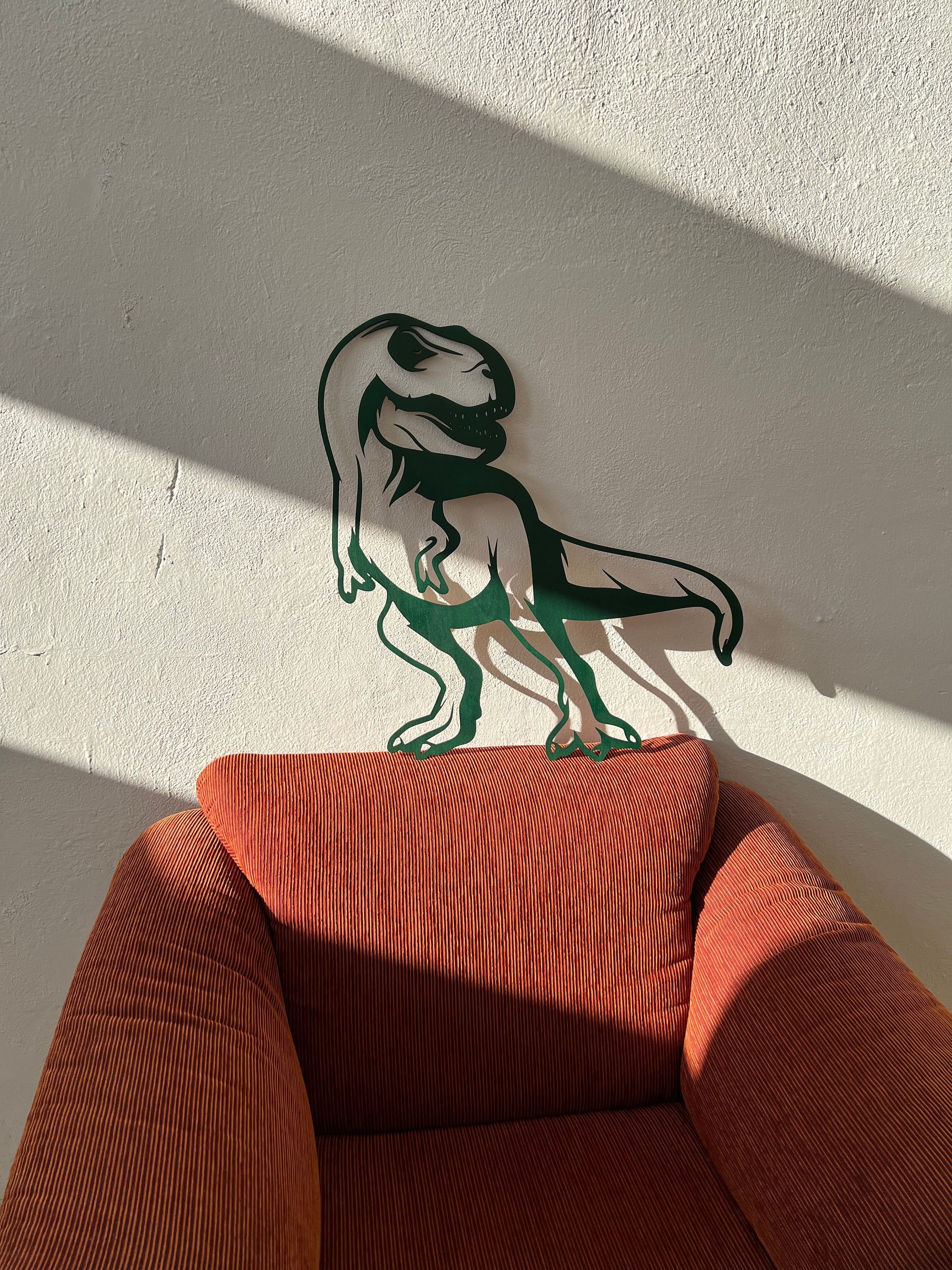 Buchenholz-T-REX Wanddekoration 70cm