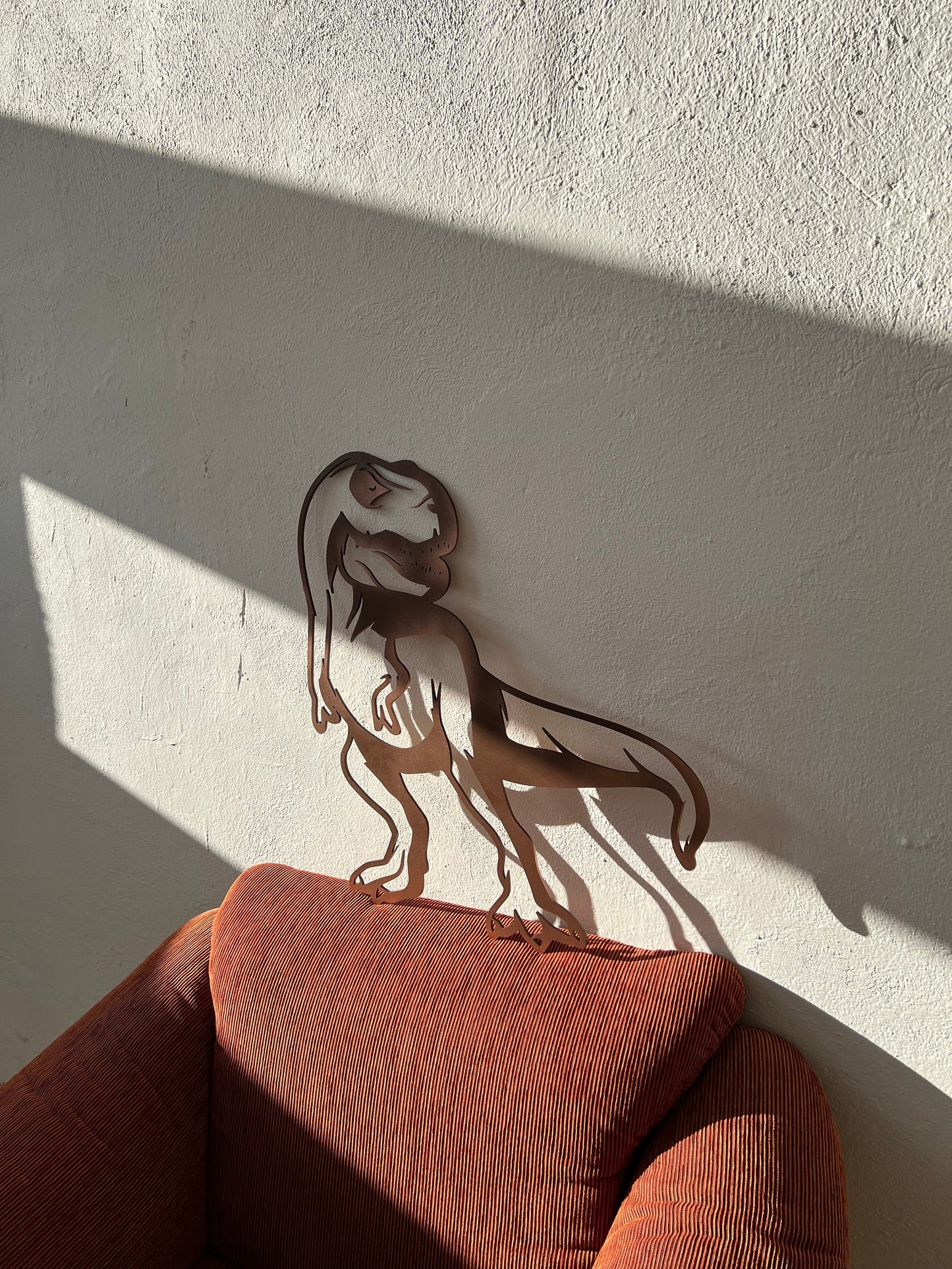 Buchenholz-T-REX Wanddekoration 70cm