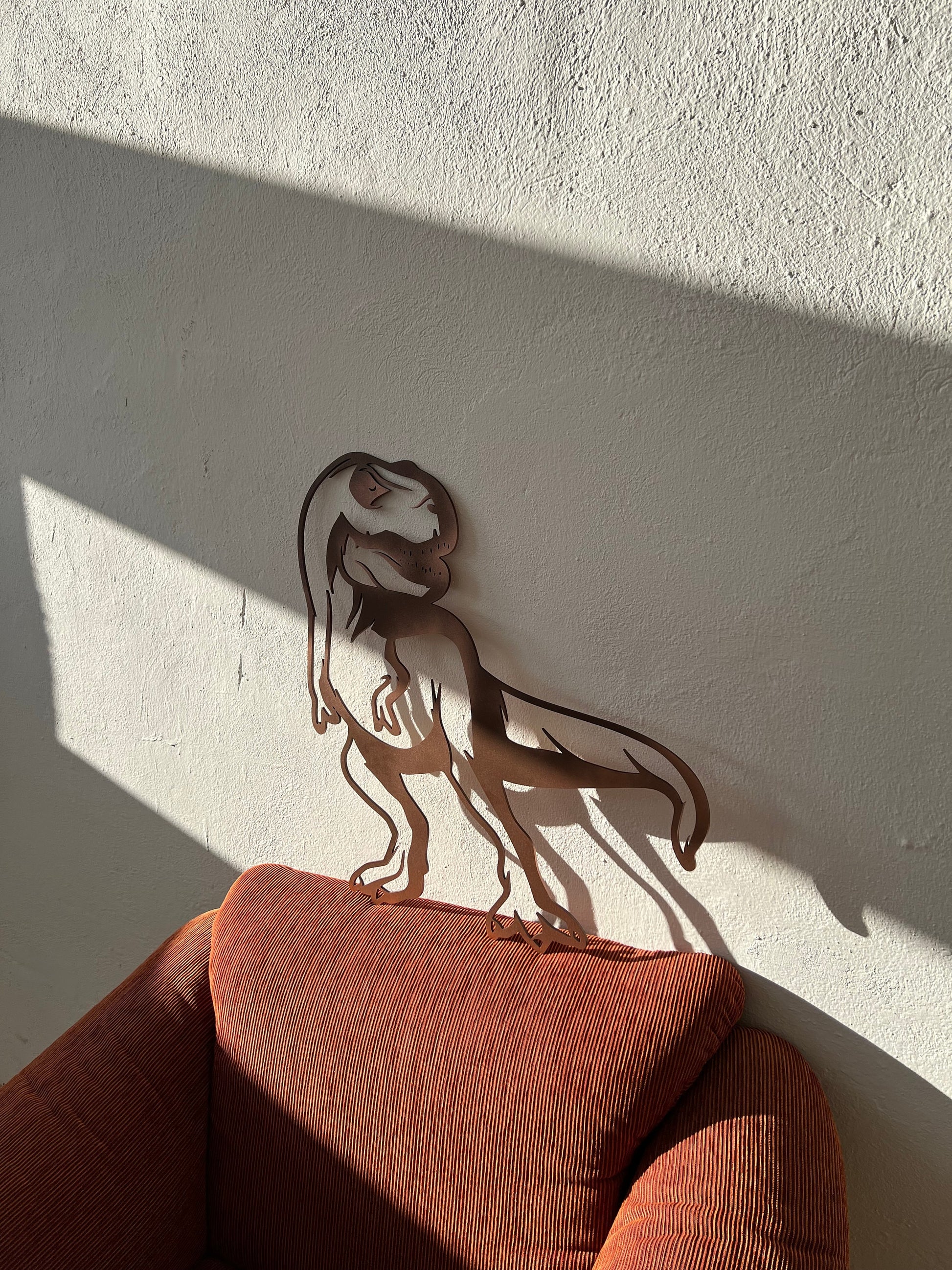 Buchenholz-T-REX Wanddekoration 70cm