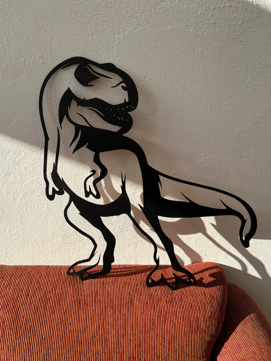 Buchenholz-T-REX Wanddekoration 70cm