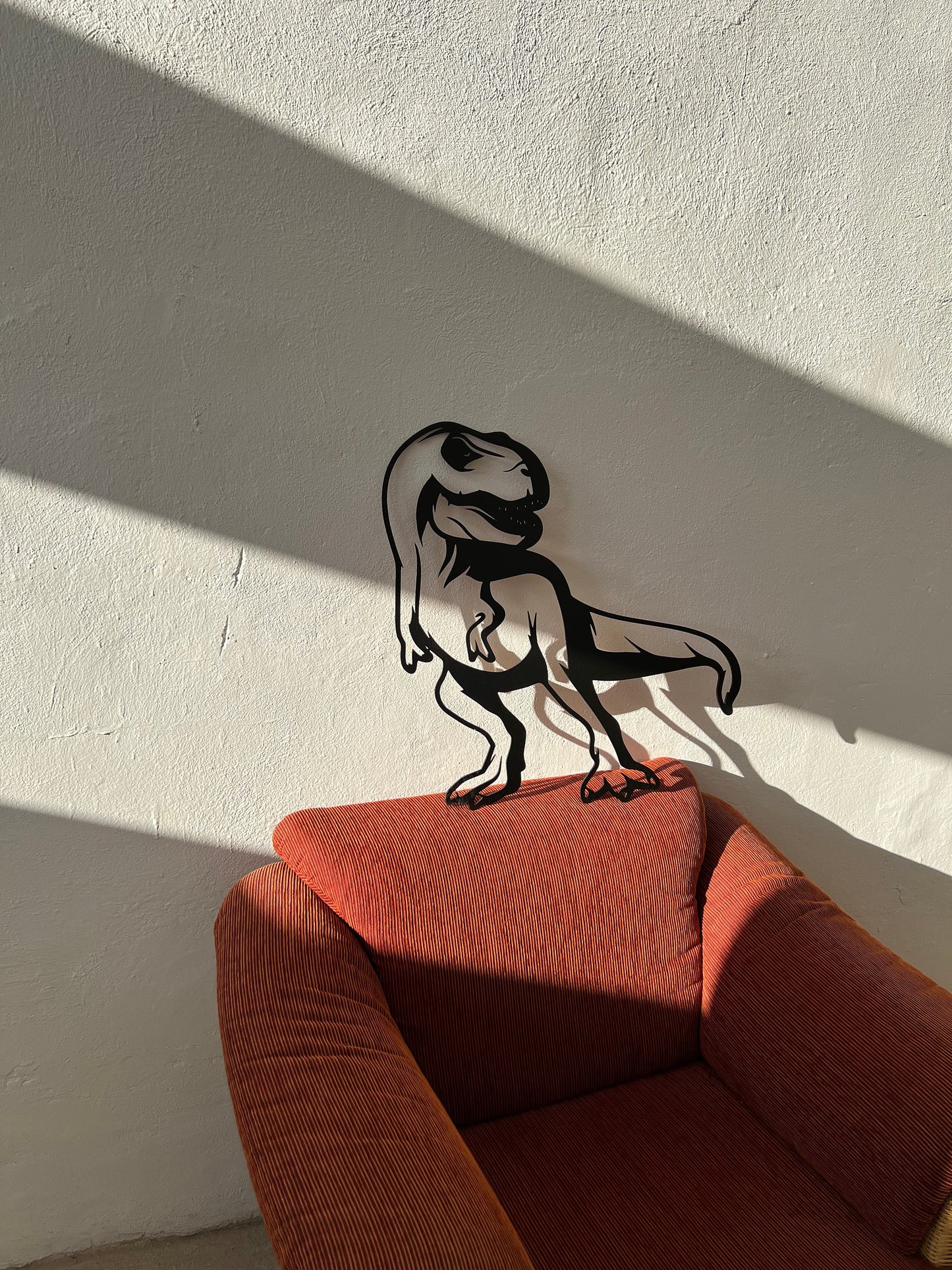 Buchenholz-T-REX Wanddekoration 70cm