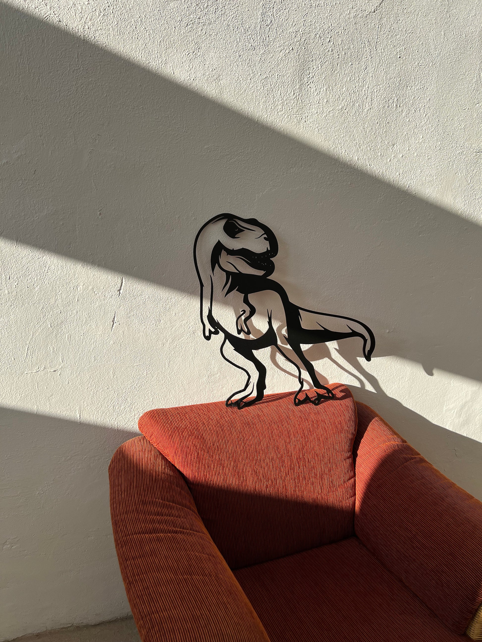 Buchenholz-T-REX Wanddekoration 70cm