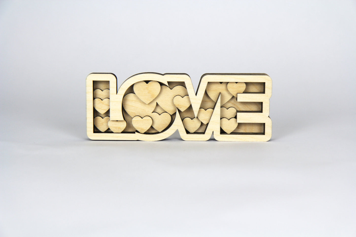 Love 3D Figur / Schild / zum hinstellen / Perfekt als Geschenk : Jahrestag, Valentinstag, Geburtstag, Weihnachten / in 2 Größen erhältlich