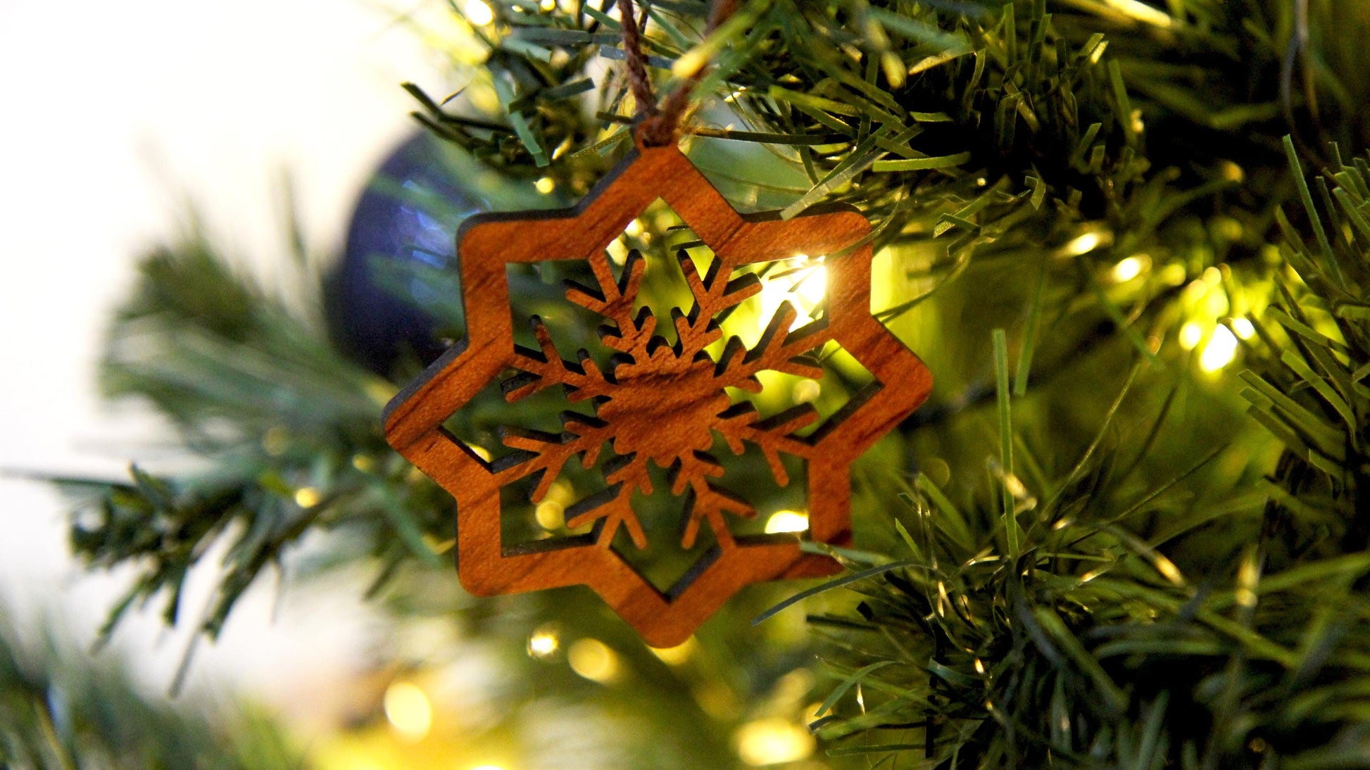 Baumschmuck für die Weihnachtszeit / 10er Set / Ca. 6-7 cm groß / Schneeflocken / Tannenbaum / Zuckerstange